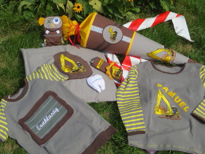 Schultte und Fllung fr mein Schulkind