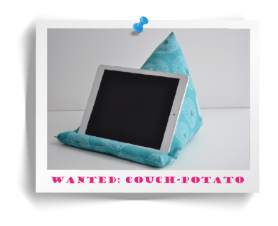 Bcher- oder Tabletkissen