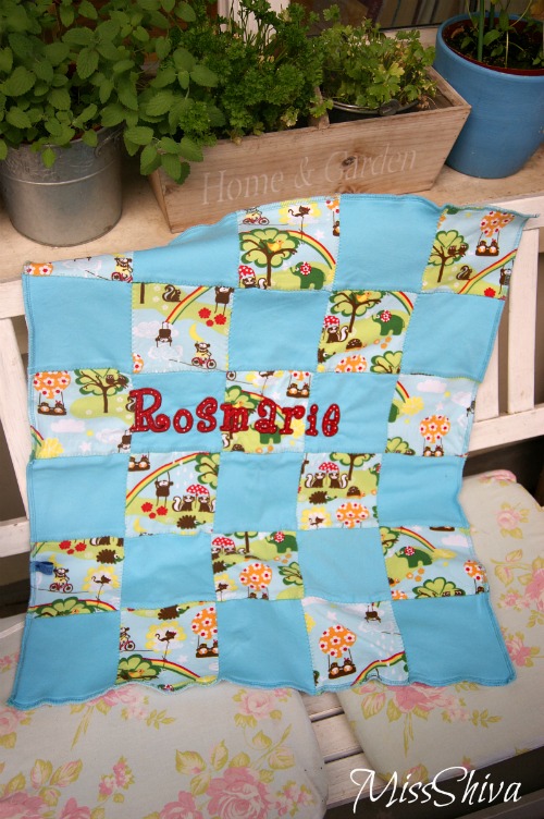 Babypatchworkdecke