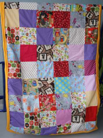 Patchworkdecke