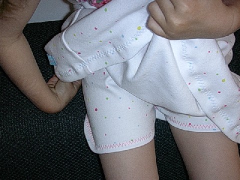 mit Ottobre Shorts fr drunter