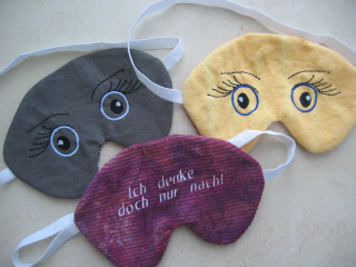 Schlafmaske "in the Hoop"