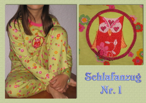 Schlafanzug Nr. 1