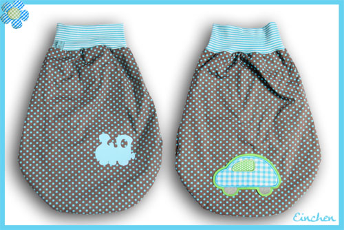 pucksack mit knubbels