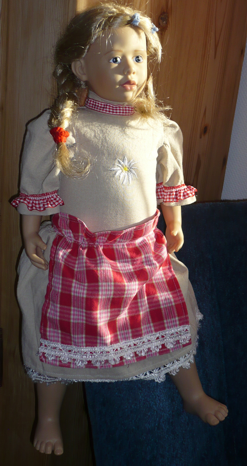 Jetzt noch das Dirndl...
