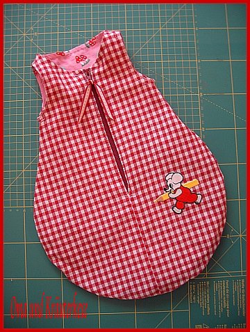 Puppenschlafsack f�r den Teddy