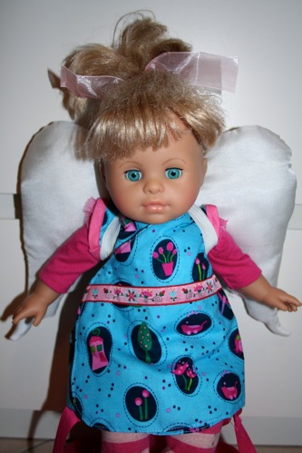 Neues Kleid und Engelsflgel