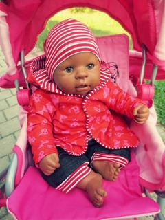 Lillesol & Pelle bergangsjacke fr Puppen