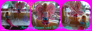 Flgel und Meerjungfrauenschwanz