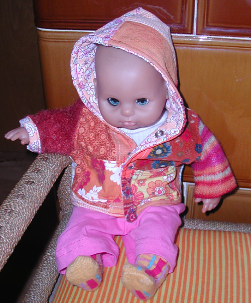 Puppenpatchworkjacke...
