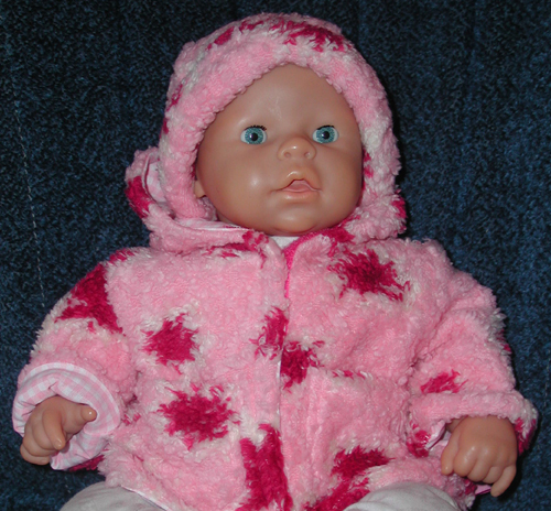 Das ist die 2. Puppenjacke