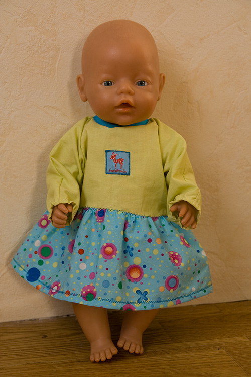 erstes Puppenkleid