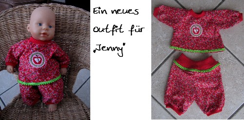 Ein neues Outfit fr Jenny...