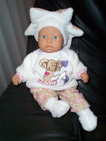 Baby Chou mit Lillebi Winterkombi