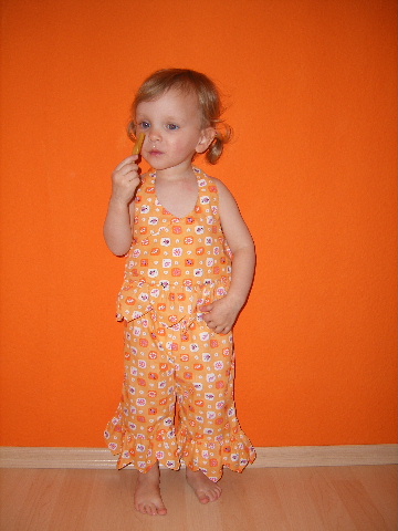 mal in Orange