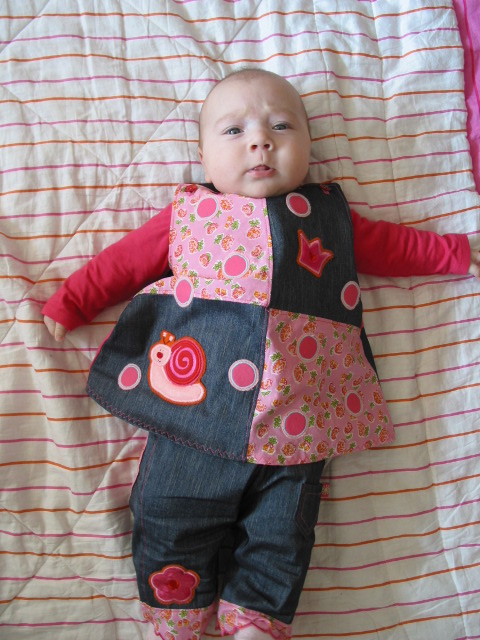 ..und Schneckenkombi angezogen�