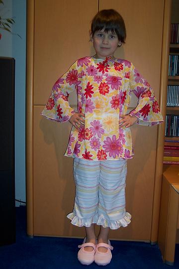Ottobrebluse mit aktueller Ottobrehose