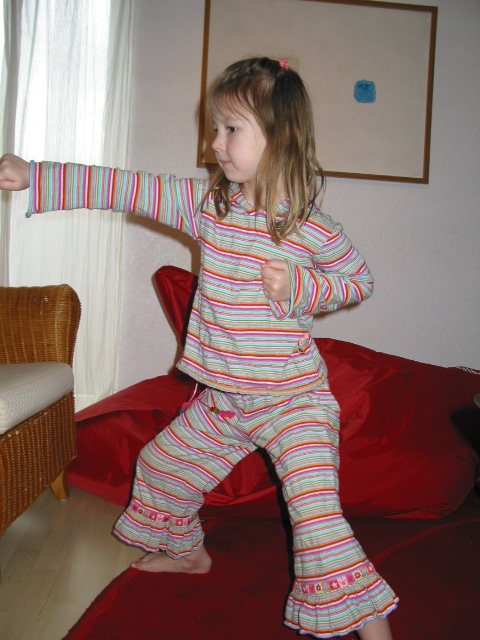 Ringel Unterziehkombi angezogen