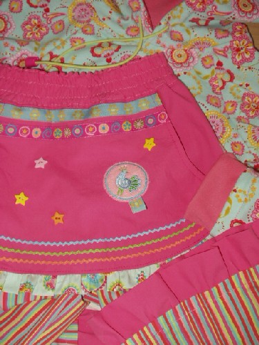 Schrzenhose + Blixemshirt Detail