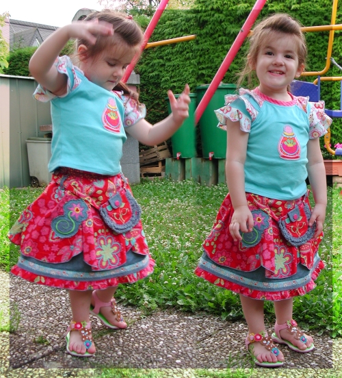Blumenduft mit Model