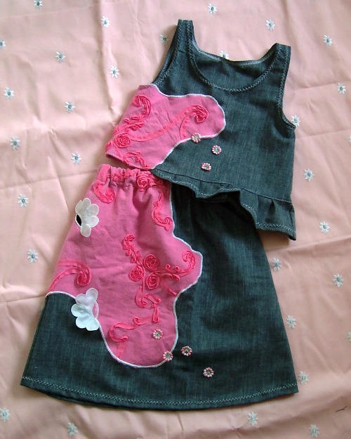 Jeans + Pink
