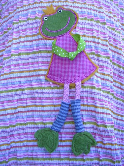 Froschprinzessin im Detail..