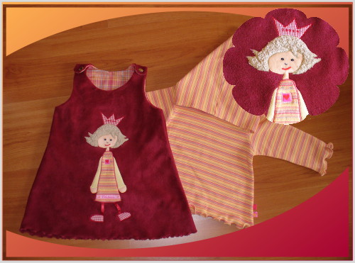 Mini-Lisa als kleine Prinzessin ...