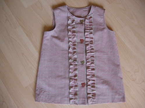 Bluse mit Rschen