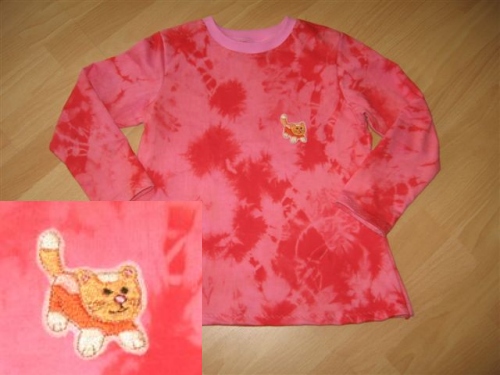 Batik Sweaty mit Ktzchen..