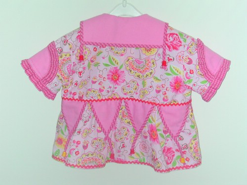 La Zagala Bluse von hinten