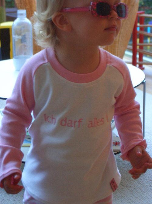 Ich darf alles!