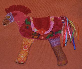 Knuffelpferdchen Detail