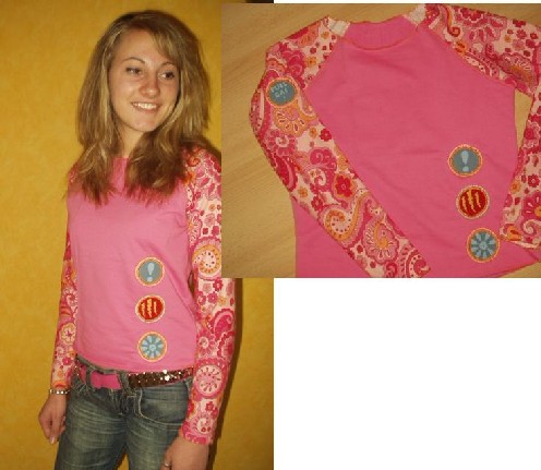 Raglanshirt fr Selina