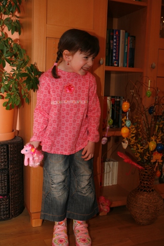 Taja als Jerseyshirt