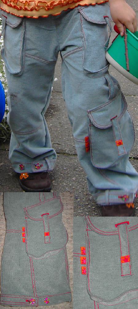 Schlichte Cordhose