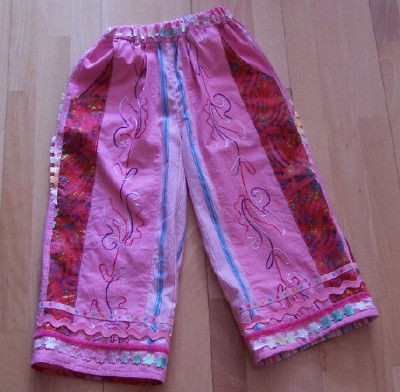Schlichte Hose - toller Stoff