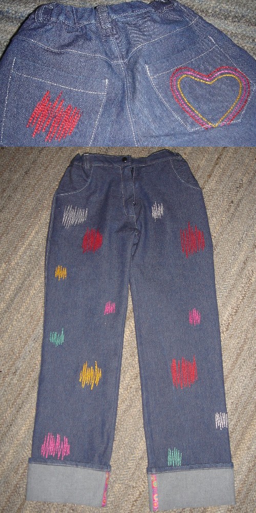 Stretchjeans ...