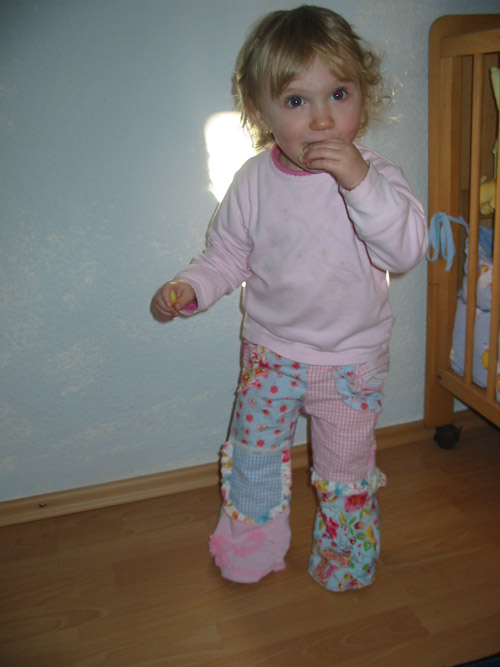 patchhose fr die "Groe"