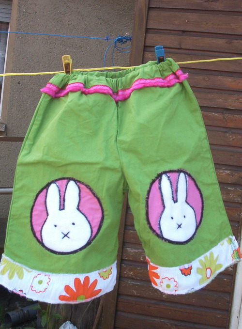 Hier nochmal die kurze Version meiner Greetje Hose