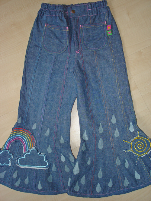 Regenbogen-Jeans-Paula