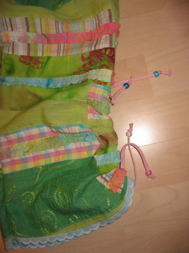 Sommerhose im Detail