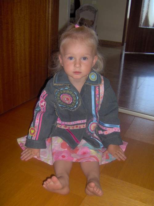 Jacke am Modell