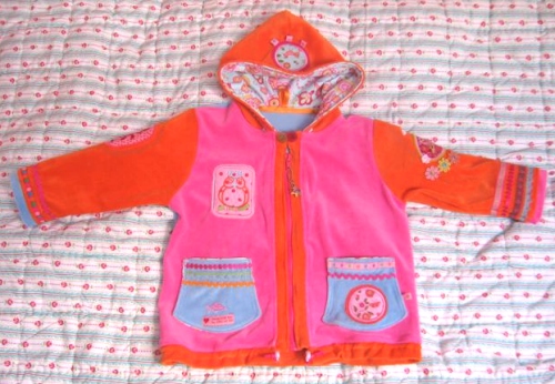 bunte Jacke