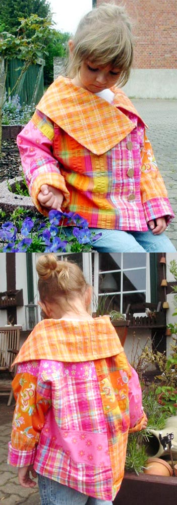 Lillys neue Jacke - ohne Rschen :-)