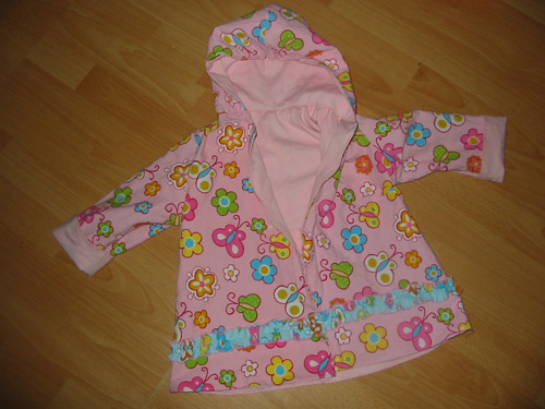 Wende-Frhjahrsjacke aus der ottobre 1/05