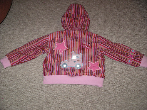 Rollschuhjacke hinten