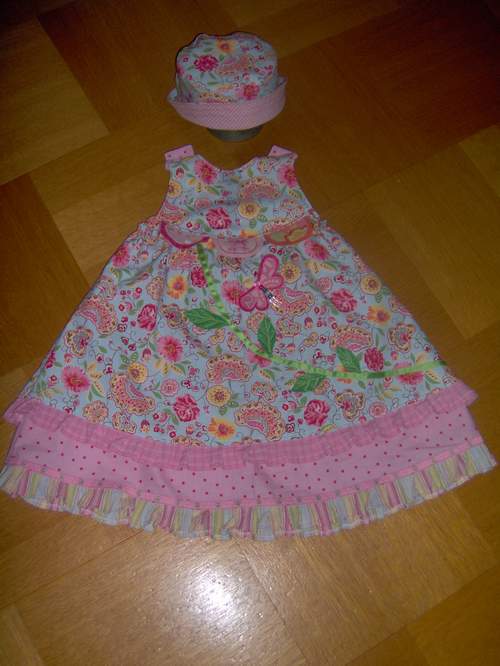 Libellenkleid von hinten