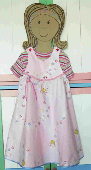 Prinzessinkleid mit Glitzer
