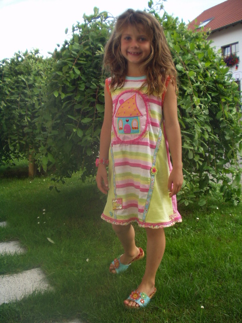 Hochsommer Shirtkleid