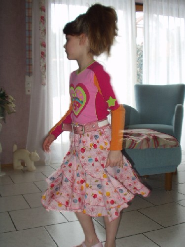 Rodondo im Girly-Look